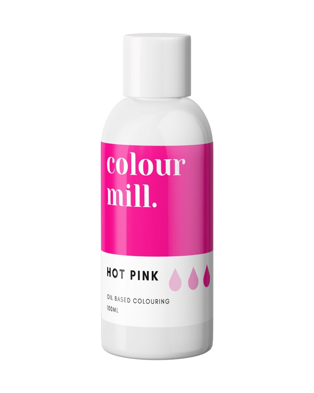 100ml Oil Based Colouring Hot Pink Rich Vibrant Gel Colour Perfect For Buttercream Chocolate Cake Ganache